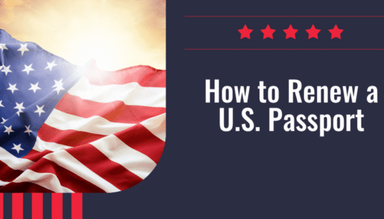 How to Renew a U.S. Passport