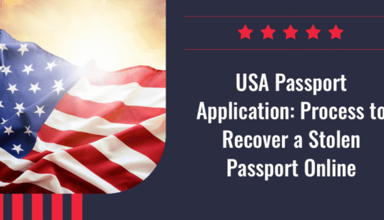 USA Passport Application Process to Recover a Stolen Passport Online